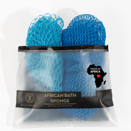 Bellanomi African Net Sponge + Mini Net Sponge Duo Pack