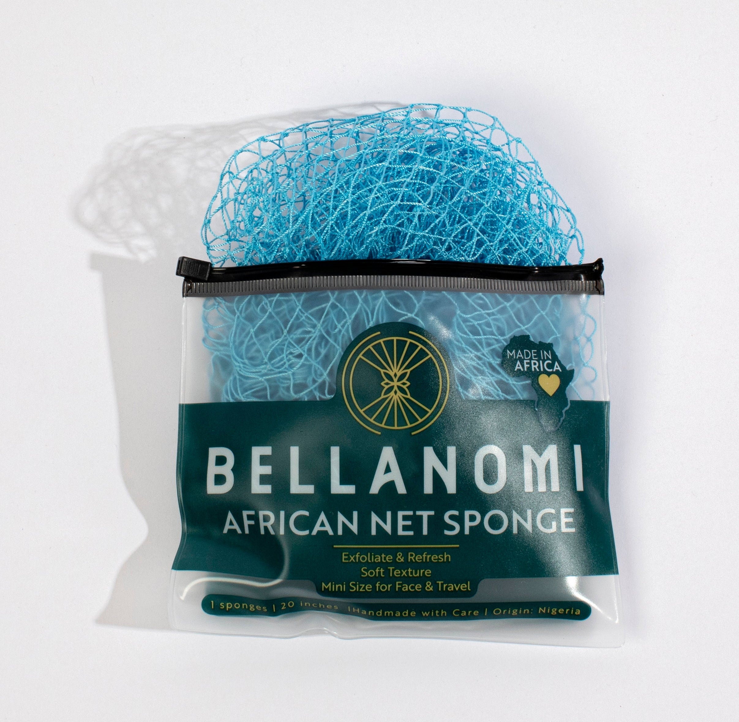 Bellanomi Mini Net Sponge Sky Blue