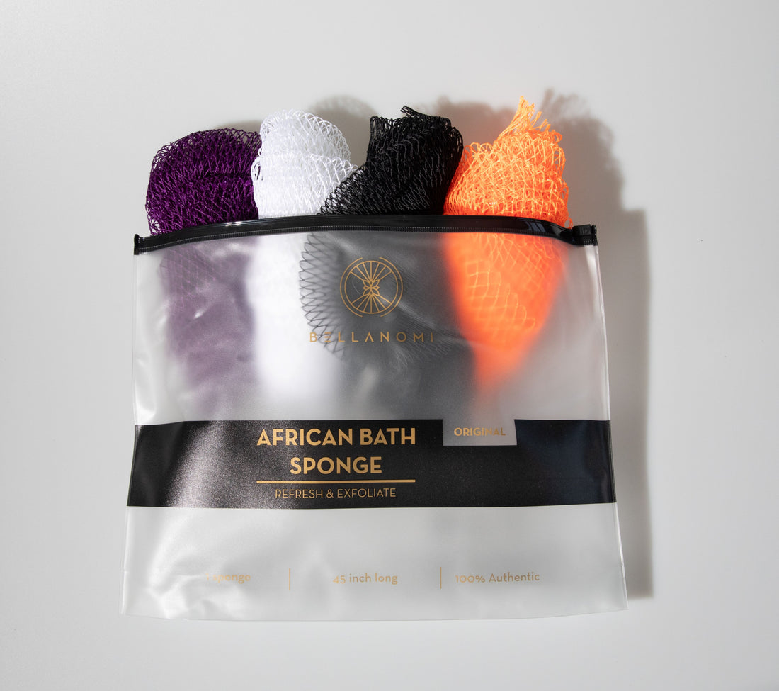 4-IN-1 African Exfoliating Net Sponge HALLOWEEN Bundle