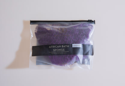 African Exfoliating Net Sponge (FOR SENSITIVE SKIN) 45&quot; Long