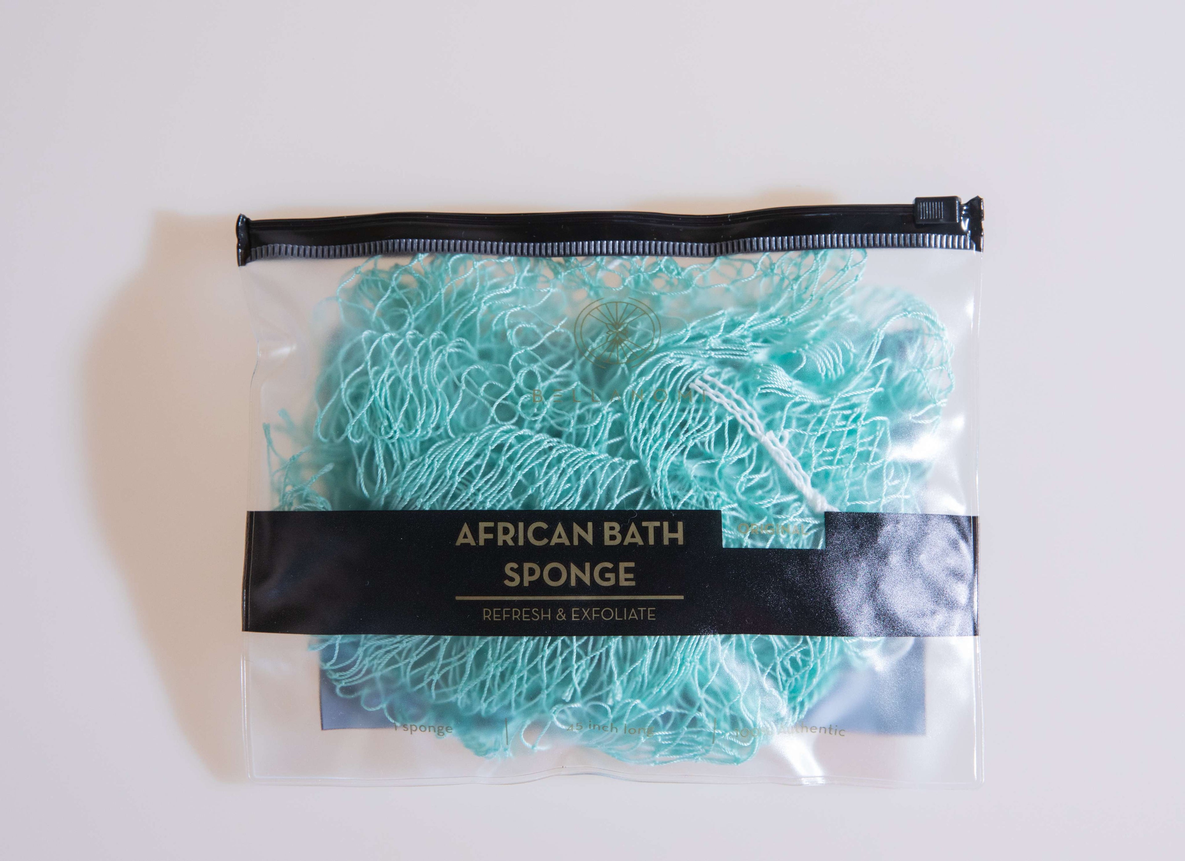 African Exfoliating Net Sponge (FOR SENSITIVE SKIN) 45&quot; Long