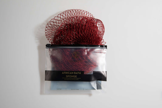 African Exfoliating Net Sponge (FOR SENSITIVE SKIN) 45" Long