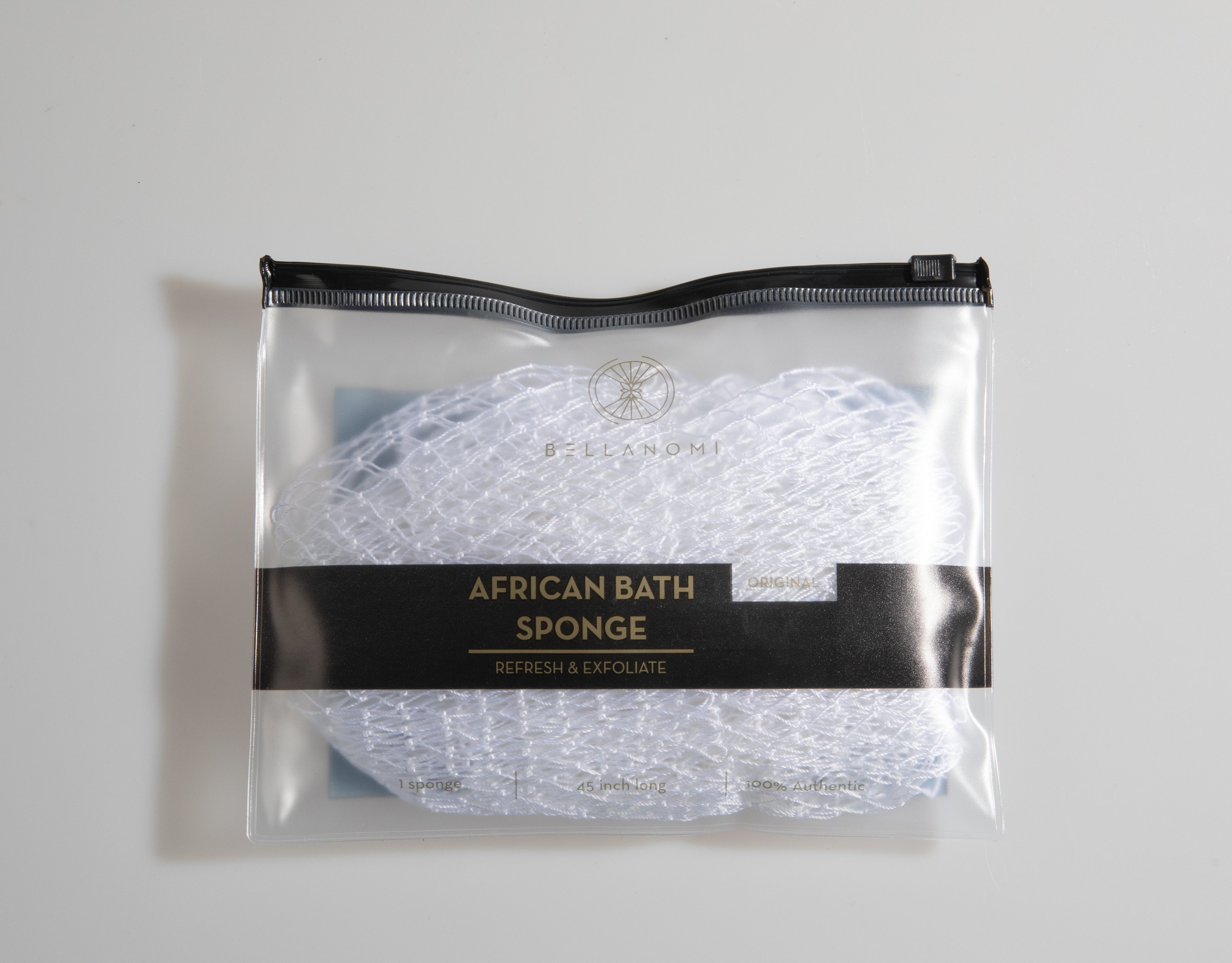 African Exfoliating Net Sponge (FOR SENSITIVE SKIN) 45&quot; Long