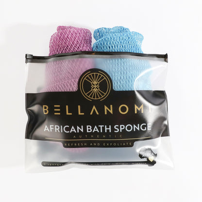 2-Pack African Exfoliating Net Sponge
