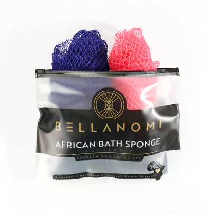 2-Pack African Exfoliating Net Sponge Classic