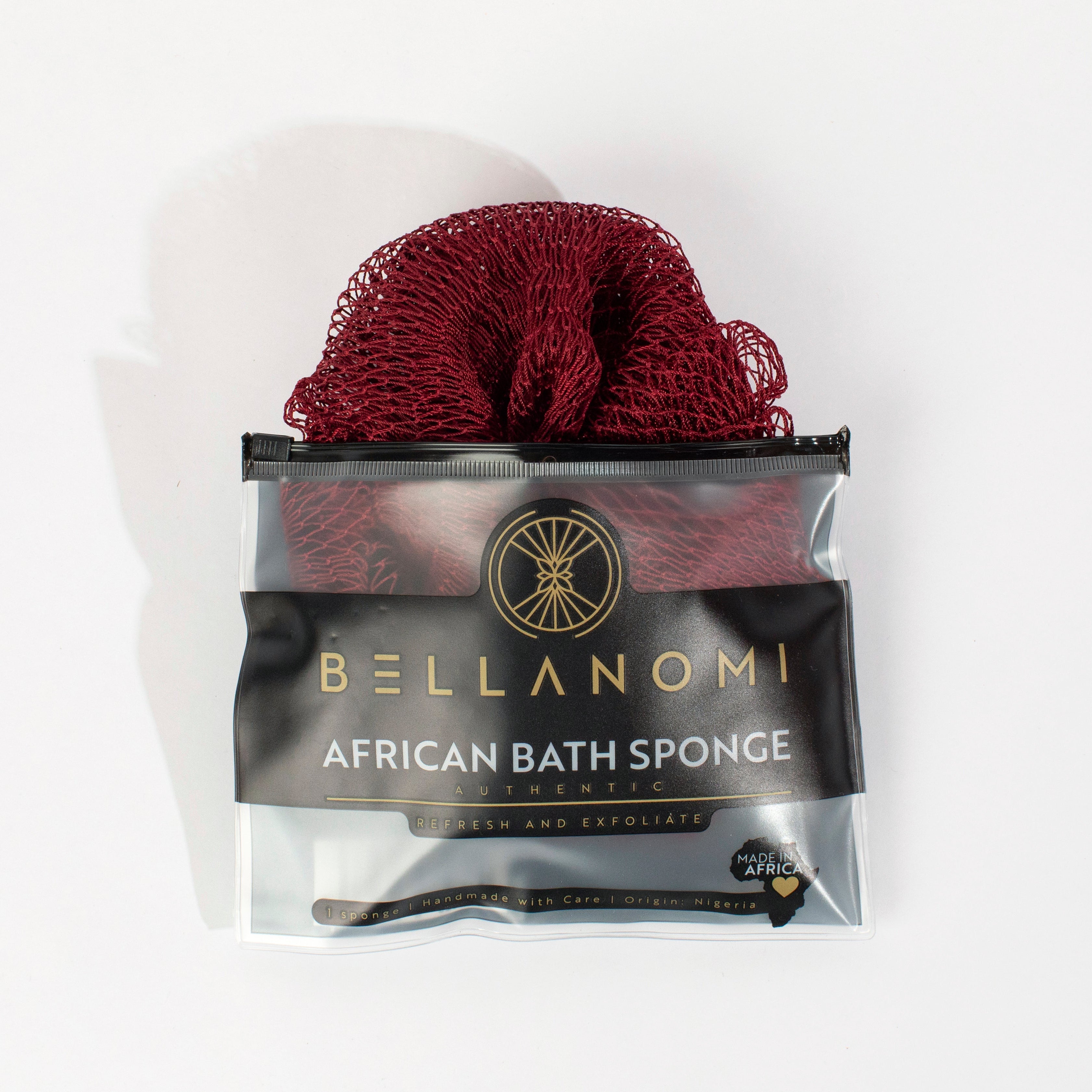 African Exfoliating Net Sponge 45&quot; Long Limited Collection