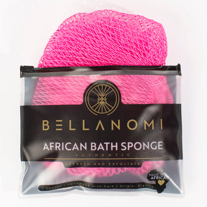 5-Pack African Exfoliating Net Sponges Cupid Box