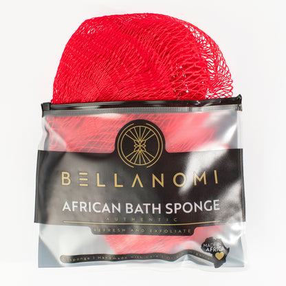 5-Pack African Exfoliating Net Sponges Cupid Box