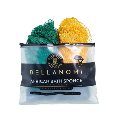 2-Pack African Exfoliating Net Sponge Classic