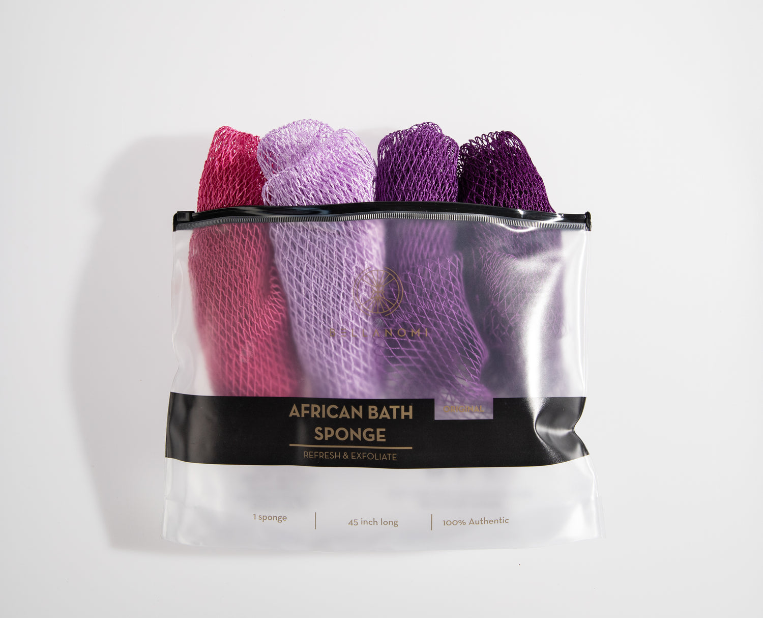 4-Piece African Exfoliating Net Sponge Set