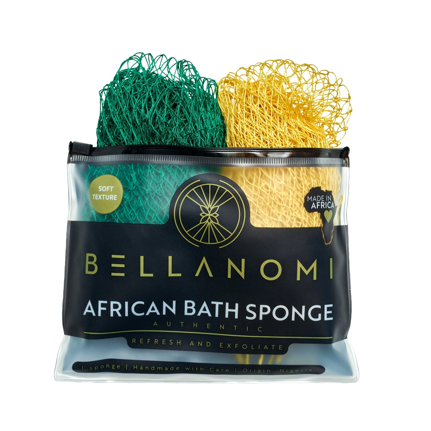 2 Pack African Net Sponge - Soft Texture