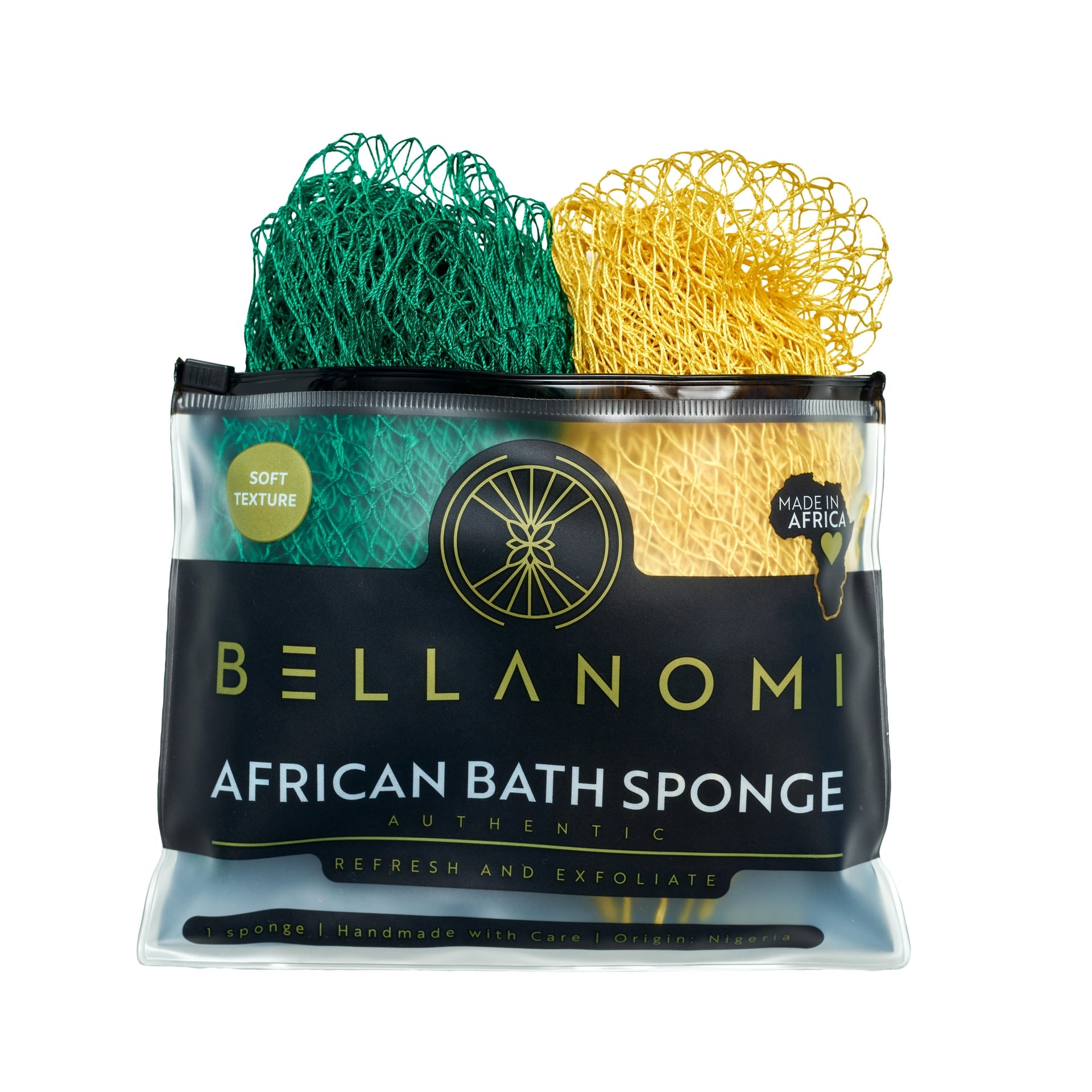 2 Pack African Net Sponge - Soft Texture