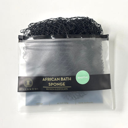 African Exfoliating Net Sponge (FOR SENSITIVE SKIN) 45&quot; Long