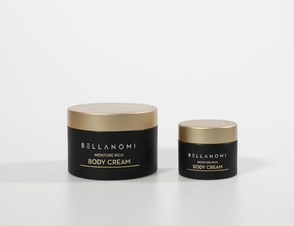 Bellanomi Body cream full size and travel size
