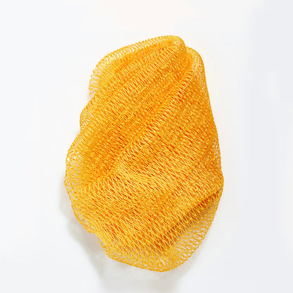 African Exfoliating Net Sponge 45&quot; yellow